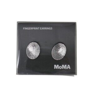MoMA Museum Of Modern Art Fingerprint Earrings